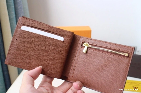 AAA Replica Ru AMERIGO VUITTON LOUIS WALLET 0817